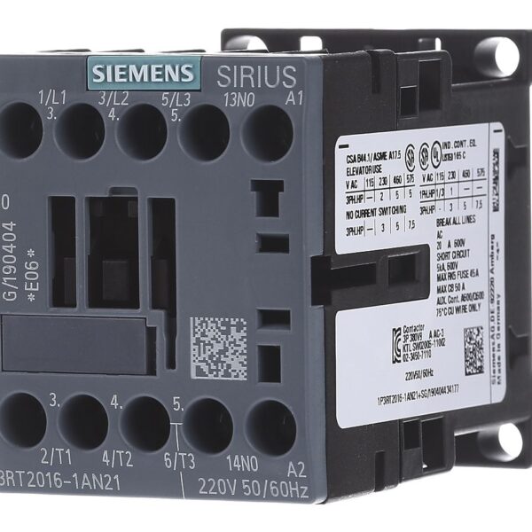 SIEMENS 3RT20161AN21