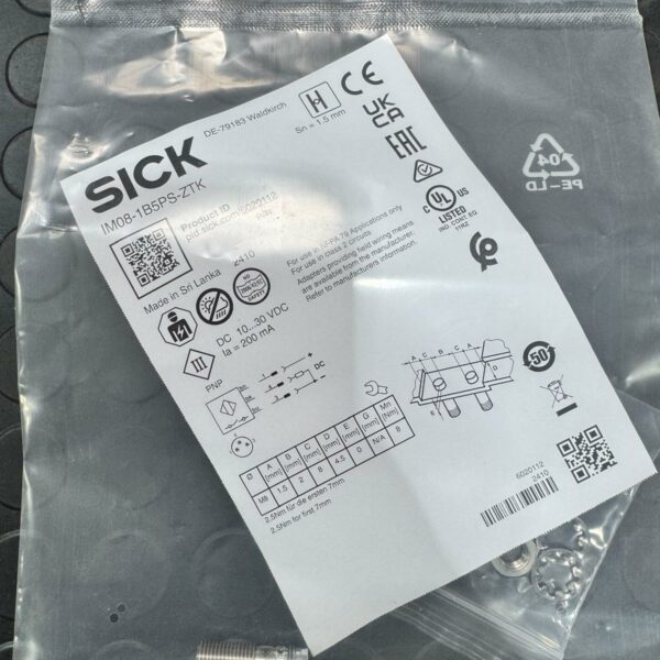 SICK 6020112 Ricambi elettrici e automazione