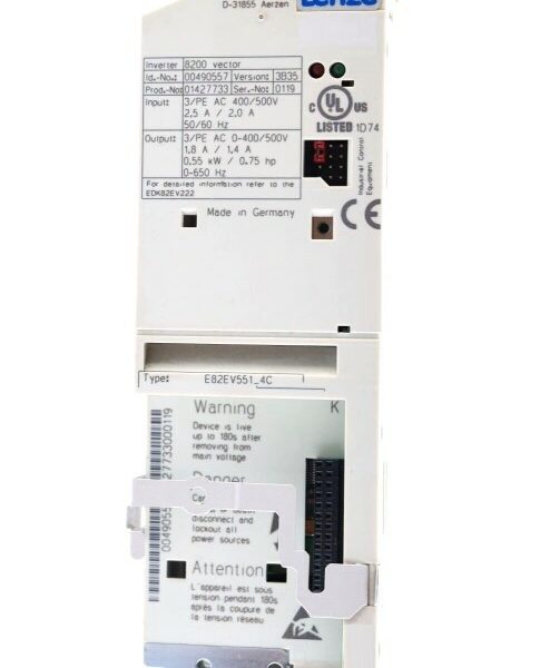 LENZE E82EV551K4C Ricambi elettrici e automazione