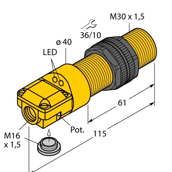TURCK 25050 Ricambi elettrici e automazione