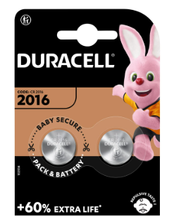 DURACELL CR2016 Ricambi elettrici e automazione