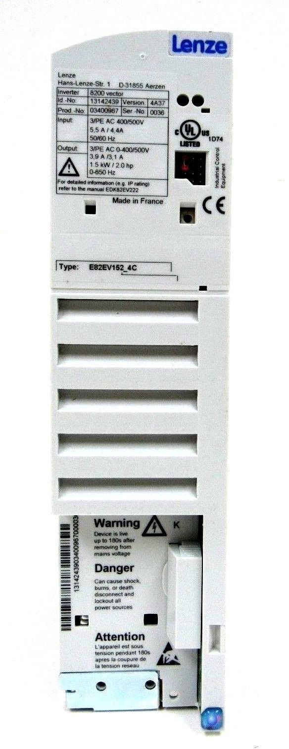 LENZE E82EV152K4C Ricambi elettrici e automazione
