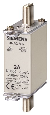 SIEMENS 3NA3805 Ricambi elettrici e automazione