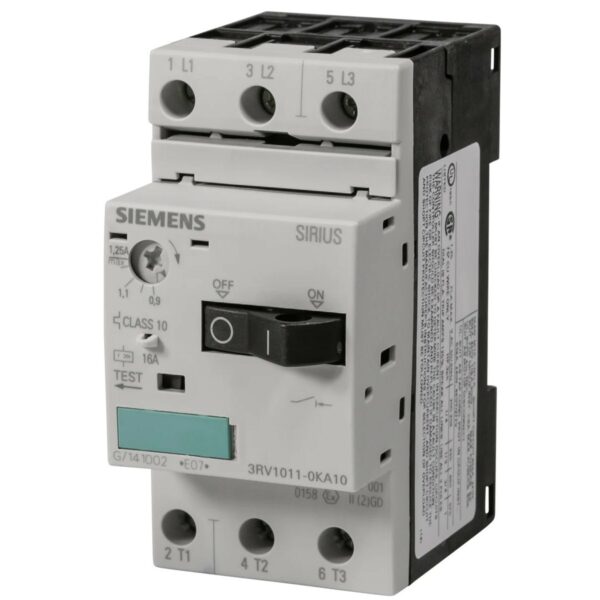 SIEMENS 3RV10110KA10 Ricambi elettrici e automazione
