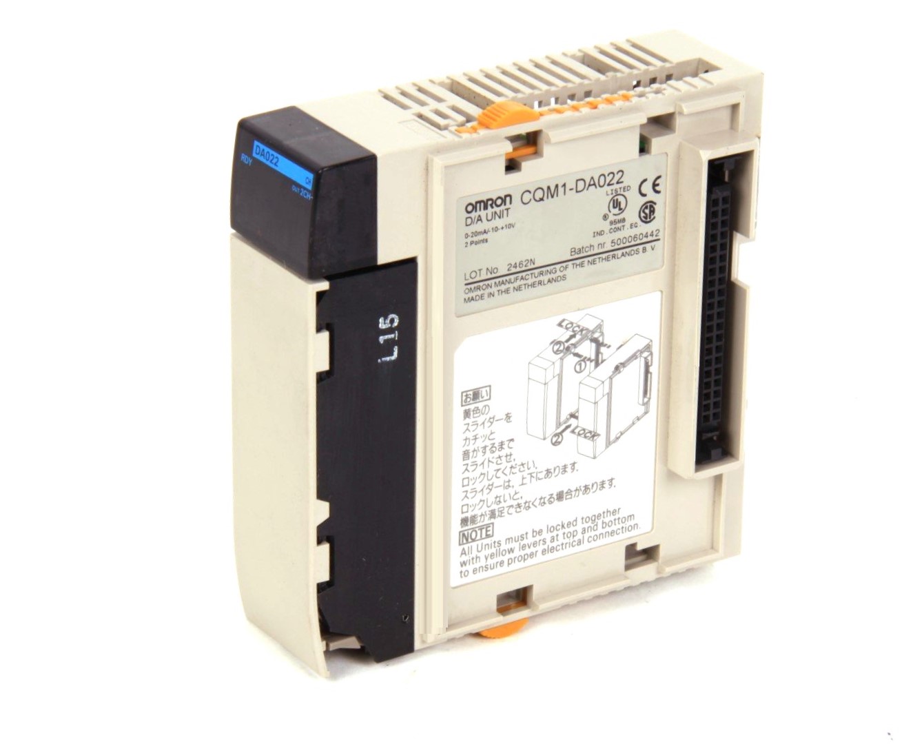 OMRON_CQM1DA022.jpg OMRON CQM1DA022 Ricambi elettrici e automazione