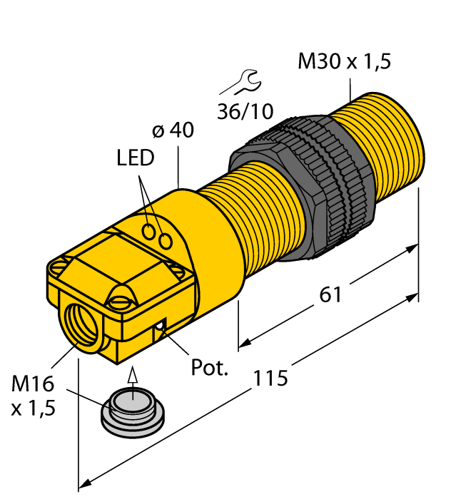 TURCK 25050 Ricambi elettrici e automazione