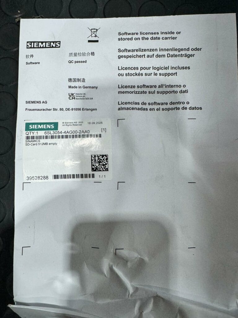 SIEMENS 6SL30544AG002AA0 - immagine 2